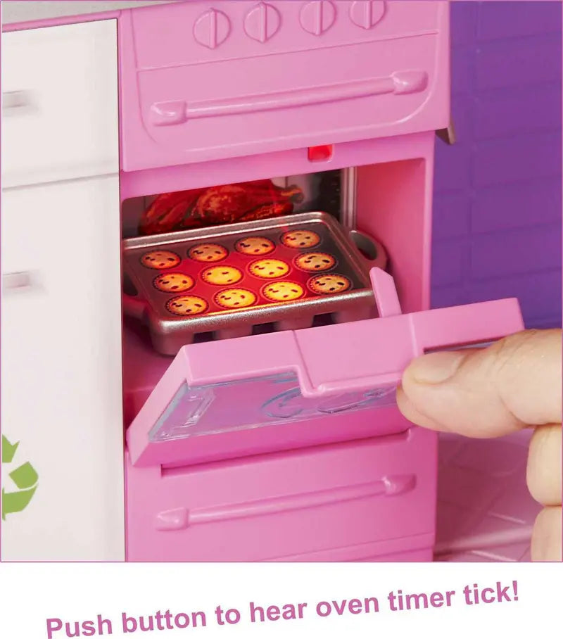 Barbie Dreamhouse Dollhouse  3-Story Playset with Working Elevator, Lights, Sounds & 70+ Pieces