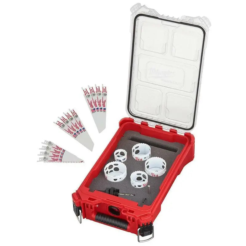20-Piece Bi-Metal Hole Saw & Reciprocating Blade Set with PACKOUT Case  Includes Hole Dozer Blades (Model 49-22-5620)