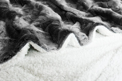 Couverture fausse fourrure