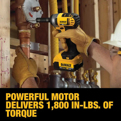 20V MAX Lithium-Ion 1/2″ Impact Wrench Kit  Includes Detent Pin for Secure Socket Retention