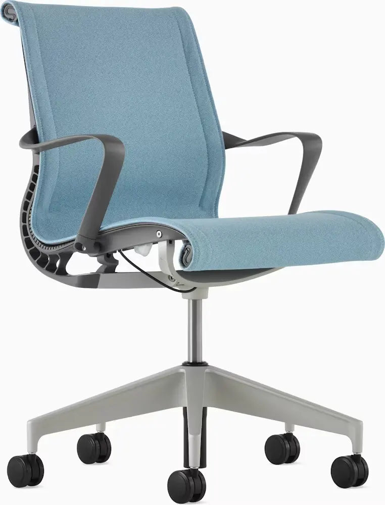 Setu Chair with Armrests  Flexible Kinetic Support &amp; Four-Way Adjustable Arms