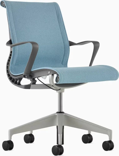 Setu Chair with Armrests  Flexible Kinetic Support &amp; Four-Way Adjustable Arms
