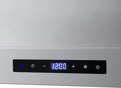 COSMO 30″ Ducted Wall-Mount Range Hood with 380 CFM Ventilation and Modern Vista Design
