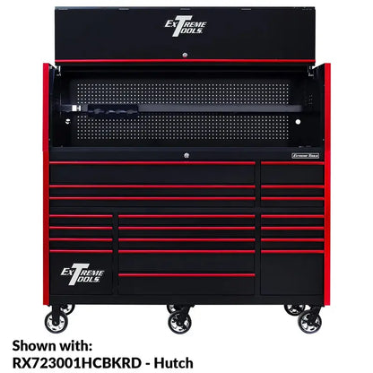 Extreme Tools RX250 Rolling Tool Cart  72″ × 30″, 19-Drawer Design with 250-LB Drawer Slides