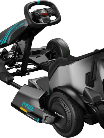 Segway Go Kart Pro  15.5-Mile Range, 26.7 MPH Top Speed, Gray