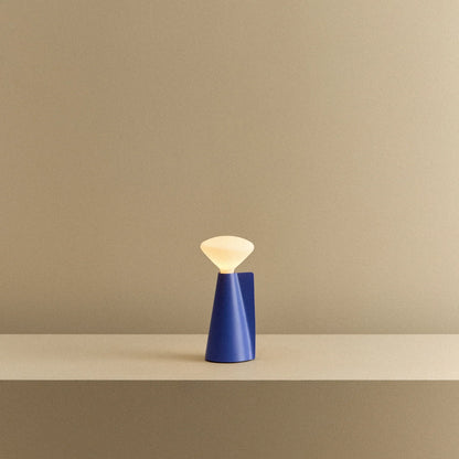 Mantle Portable Lamp in Azure Blue