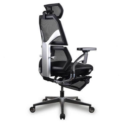 Chaise ergonomique de bureau - AURA PREMIUM Noire en mousse et maille