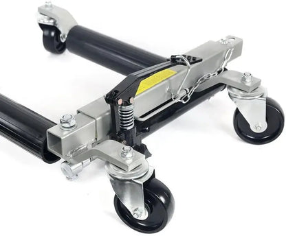 2025 Stark 4-Piece Hydraulic Wheel Dolly Set  1500 lb Capacity, Ratcheting Foot Pedal for Cars, Trucks, RVs & Trailers