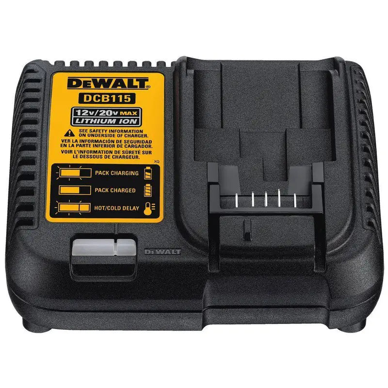 DeWalt 20V MAX XR Cordless Brushless Drywall Screw Gun  2 Batteries & Charger