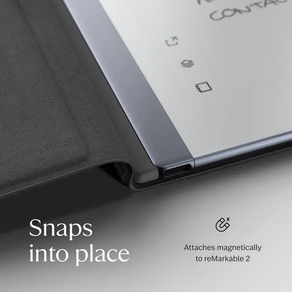 reMarkable 2 Paper Tablet  10.3¡å E-Ink Display with Marker Plus &amp; Polymer Weave Folio (Gray)