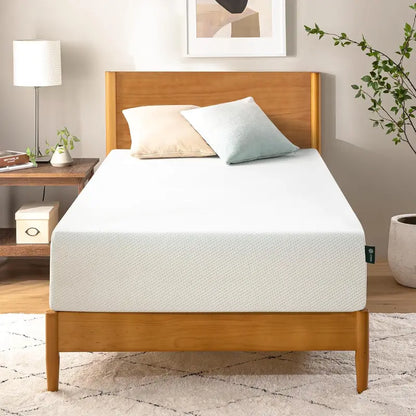 Zinus Lumbar+ 14-Inch King Mattress: Ergonomic Memory Foam with Targeted Lumbar Support, Cooling Gel Infusion, Green Tea Extract, and Soft Cool-to-Touch Cover