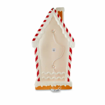 Holiday Time Light-Up 36-Inch Blow-Mold Gingerbread House Outdoor Decoration