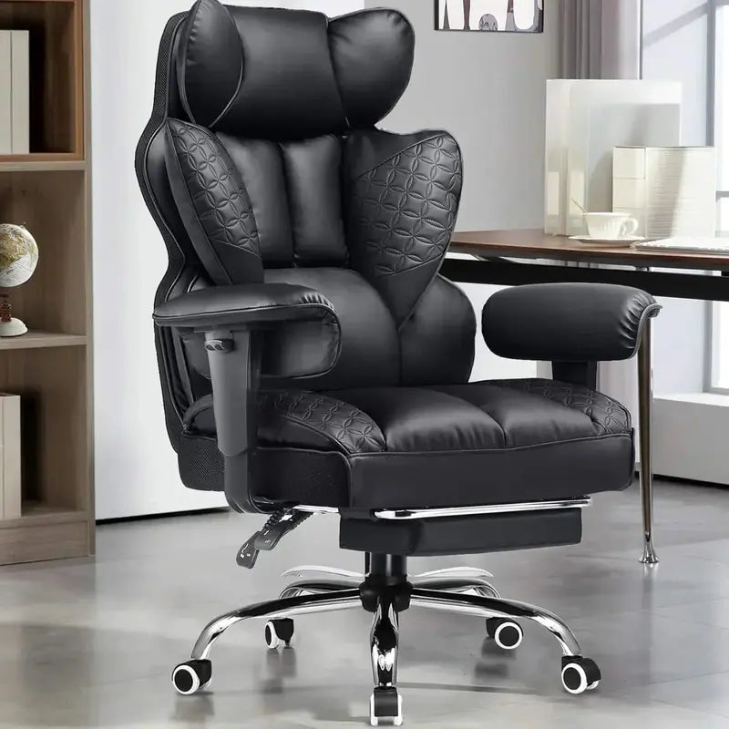 Extra-Wide Gaming Chair for Heavy Users  400 lb Support Capacity, Ergonomic Office & Gaming Design