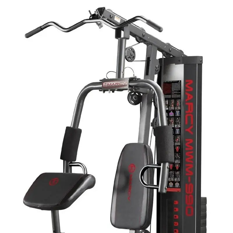 Marcy MWM-990 Dual-Function Home Gym System  150-Pound Weight Stack for Full-Body Strength Training