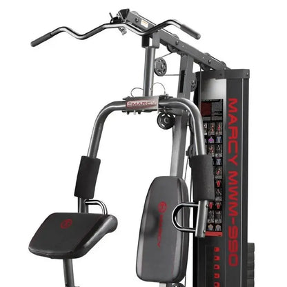 Marcy MWM-990 Dual-Function Home Gym System  150-Pound Weight Stack for Full-Body Strength Training