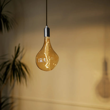 Voronoi III Plug-In Pendant in Stainless Steel