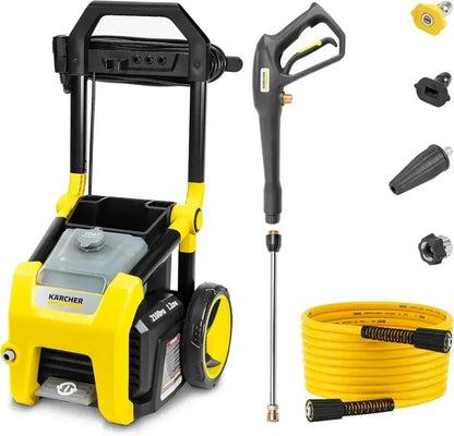Kärcher K1700 Electric Pressure Washer  Includes 3 Nozzles & Detergent Tank