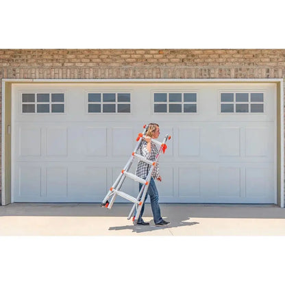 Little Giant Velocity 17-Foot Multi-Position Ladder  Type 1A Duty Rating, Aluminum Construction