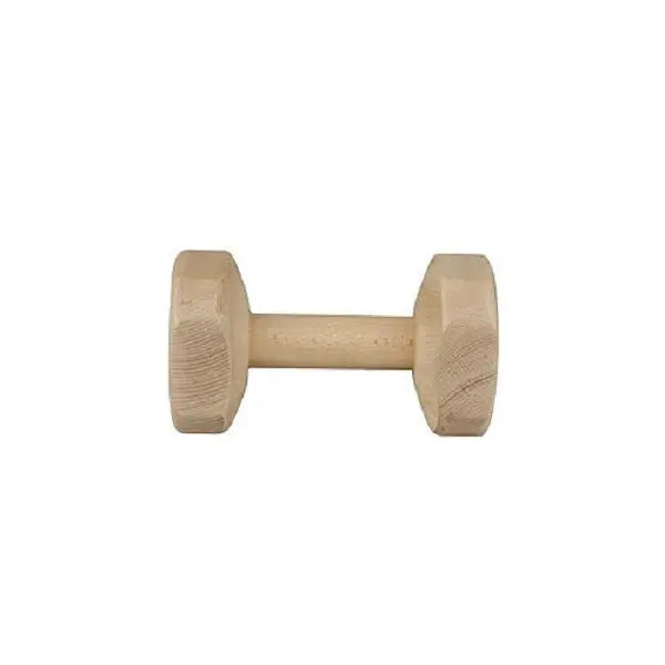 GAPPAY Wooden Dumbbell 1kg  Solid Beech Wood, WUSV Approved for IPO, SCH, IGP Training