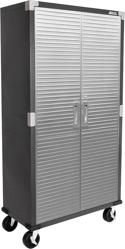 Seville Classics UltraHD Steel Storage Cabinet  36¡å W ¡Á 18¡å D ¡Á 72¡å H