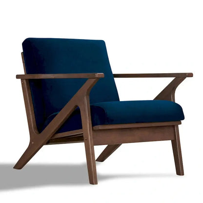 Omax Decor Zola Lounge Chair  Stylish Upholstered Accent Seating with Contemporary Profile