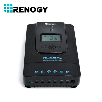 Renogy Rover 40A MPPT Solar Charge Controller, 12V/24V, High Efficiency, LCD Display