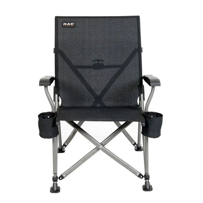Mac Sports Heavy-Duty Folding Camp Chair  Durable Steel Frame and Reinforced Fabric