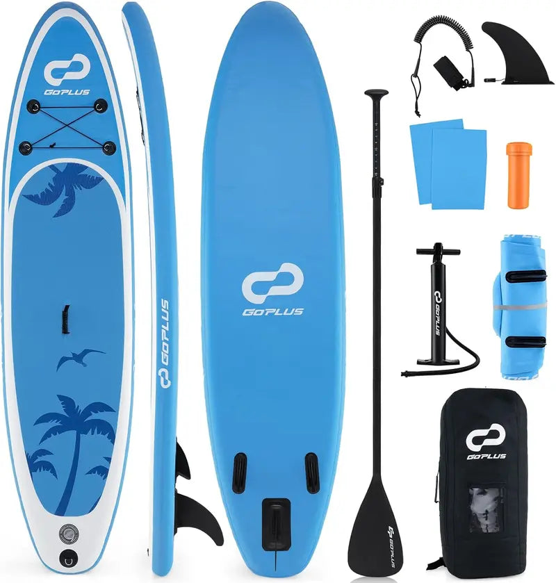 11-Foot Inflatable Stand-Up Paddle Board  All-in-One SUP with Complete Accessory Kit