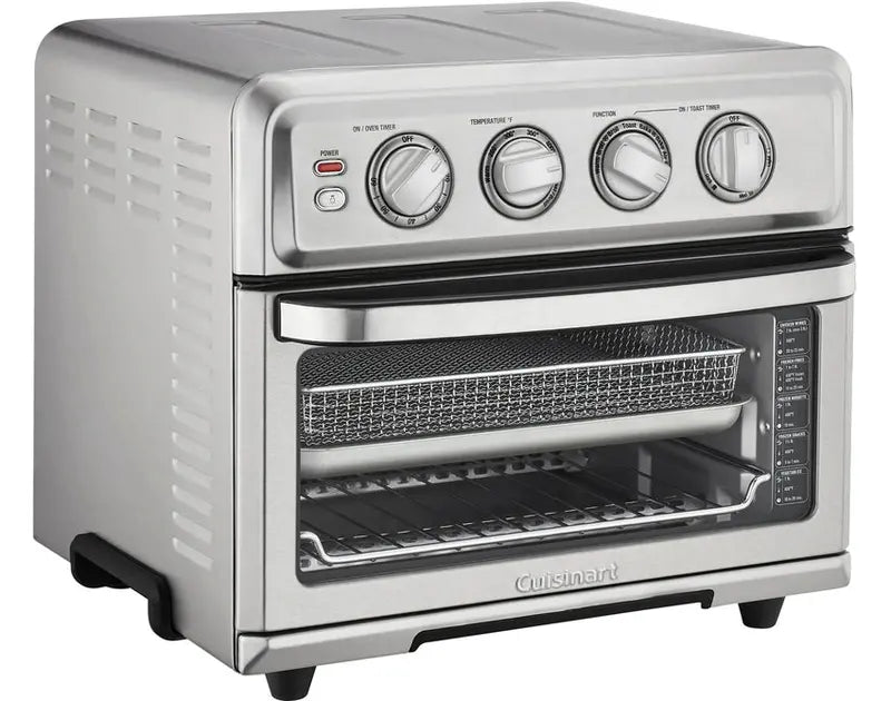 Cuisinart Air Fryer Toaster Oven with Grill Function  Stainless Steel Multi-Cooking Appliance with 11 Presets