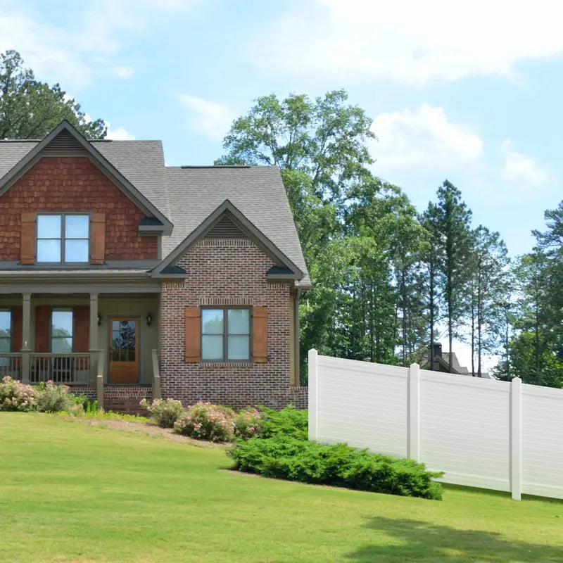 Pro Series Hudson 6×6 White Vinyl Privacy Fence Panel Kit