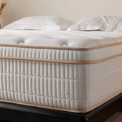 14-Inch Queen Hybrid Mattress with Cooling Gel Memory Foam and Zoned Pocket Springs | CertiPUR-US Certified, Pressure-Relieving & Motion-Isolating Bed-in-a-Box