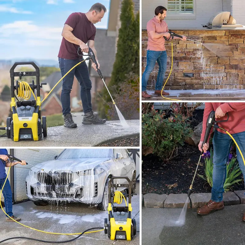 Kärcher K1700 Electric Pressure Washer  Includes 3 Nozzles & Detergent Tank