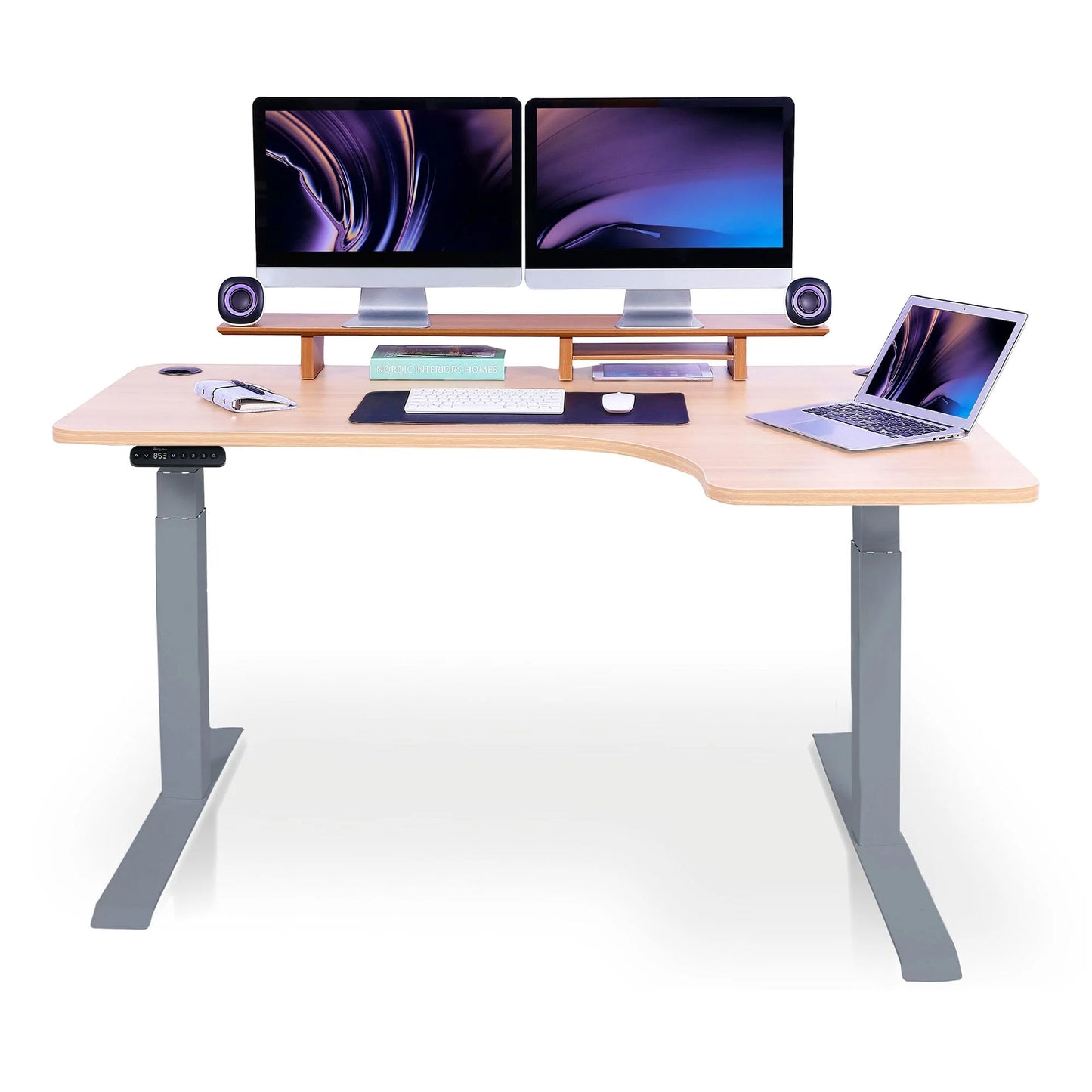 Bureau d’angle assis debout - CORNER L