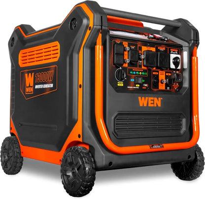WEN Tri-Fuel Generator  14,500W 120V/240V Output for Gas, Propane, or Natural Gas