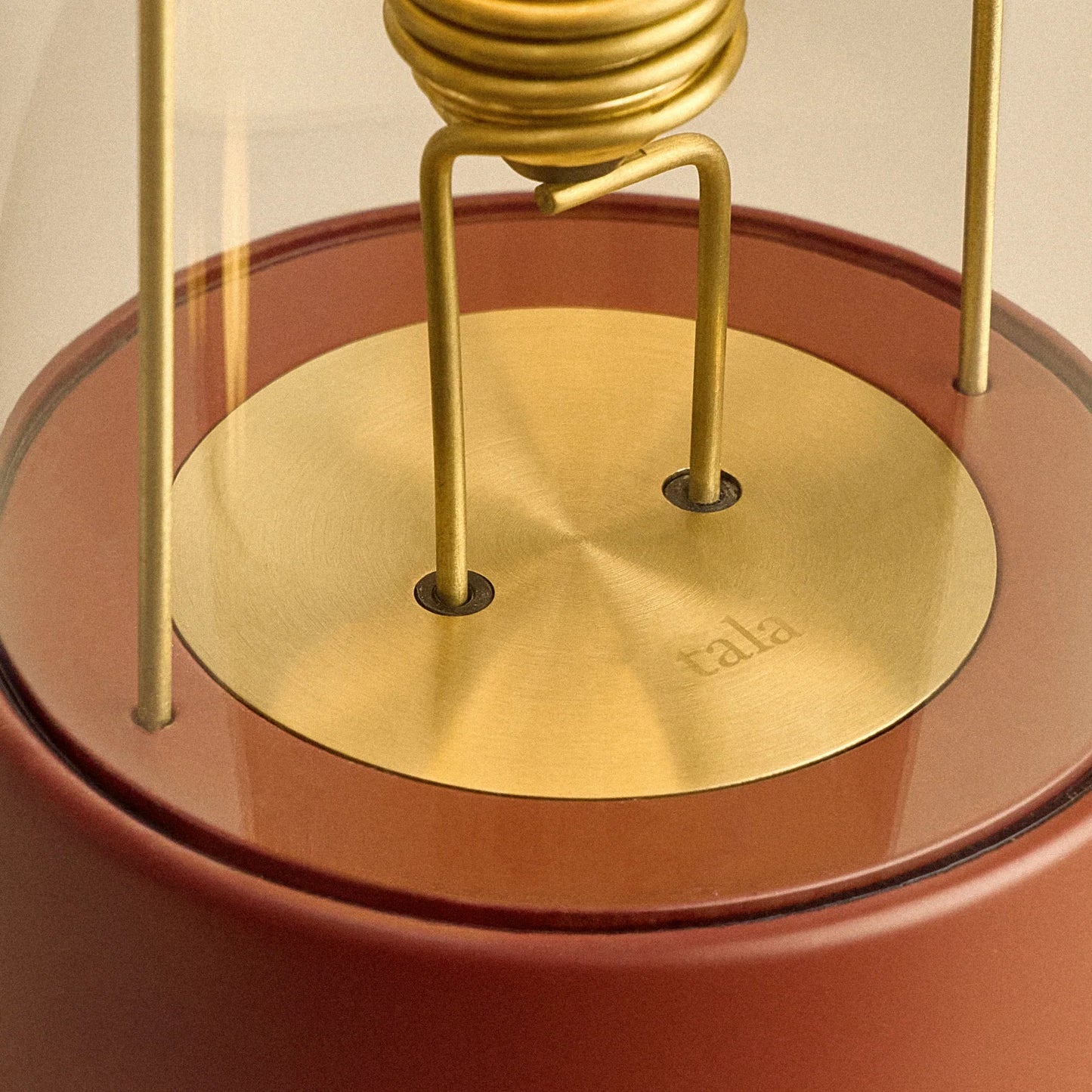 The Muse 2.0 Portable Lamp in Pomona Red