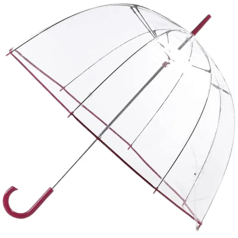 Clear Dome Bubble Umbrella for Adults  Weather-Resistant Outdoor Rain Protection