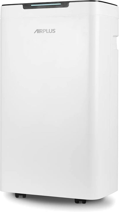AIRPLUS 30-Pint Dehumidifier for Basements  Covers Up to 1,500 Sq. Ft., Drain Hose Included, Powerful Moisture Removal