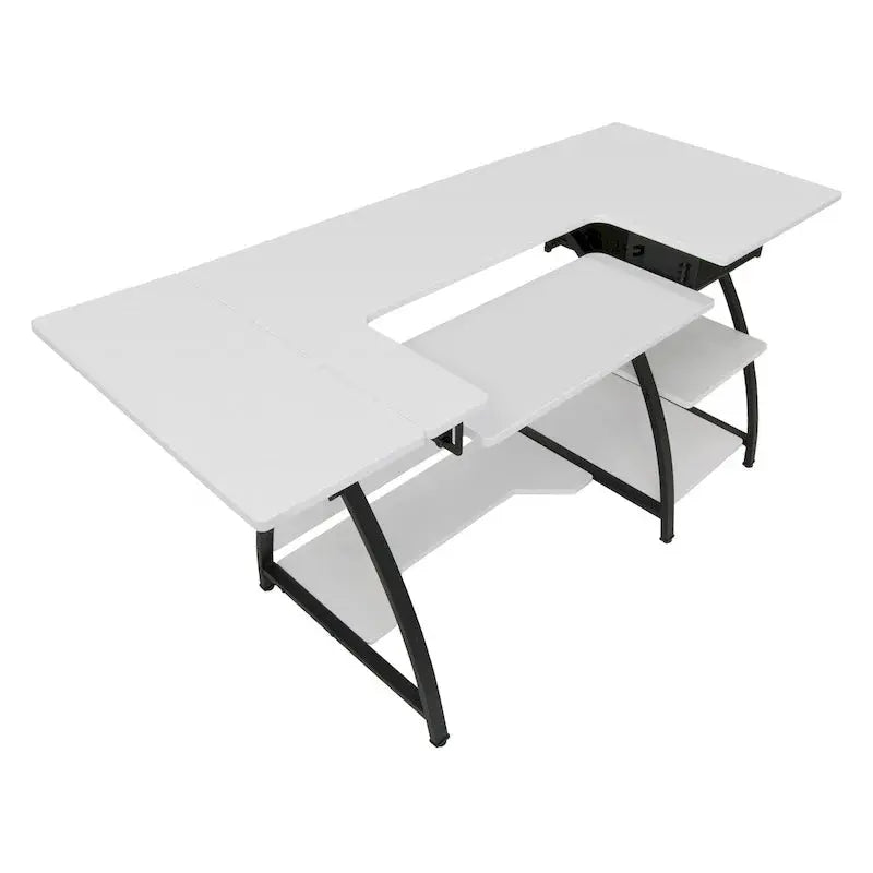 Comet Plus Modular Sewing Desk  Customizable Cutting Surface with Grid Options