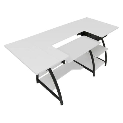 Comet Plus Modular Sewing Desk  Customizable Cutting Surface with Grid Options