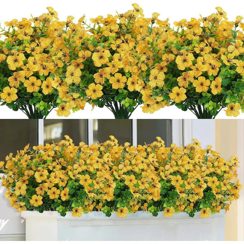 Eucalyptus Artificial Stem  Realistic Faux Branch for Porch, Wedding & Interior Decor