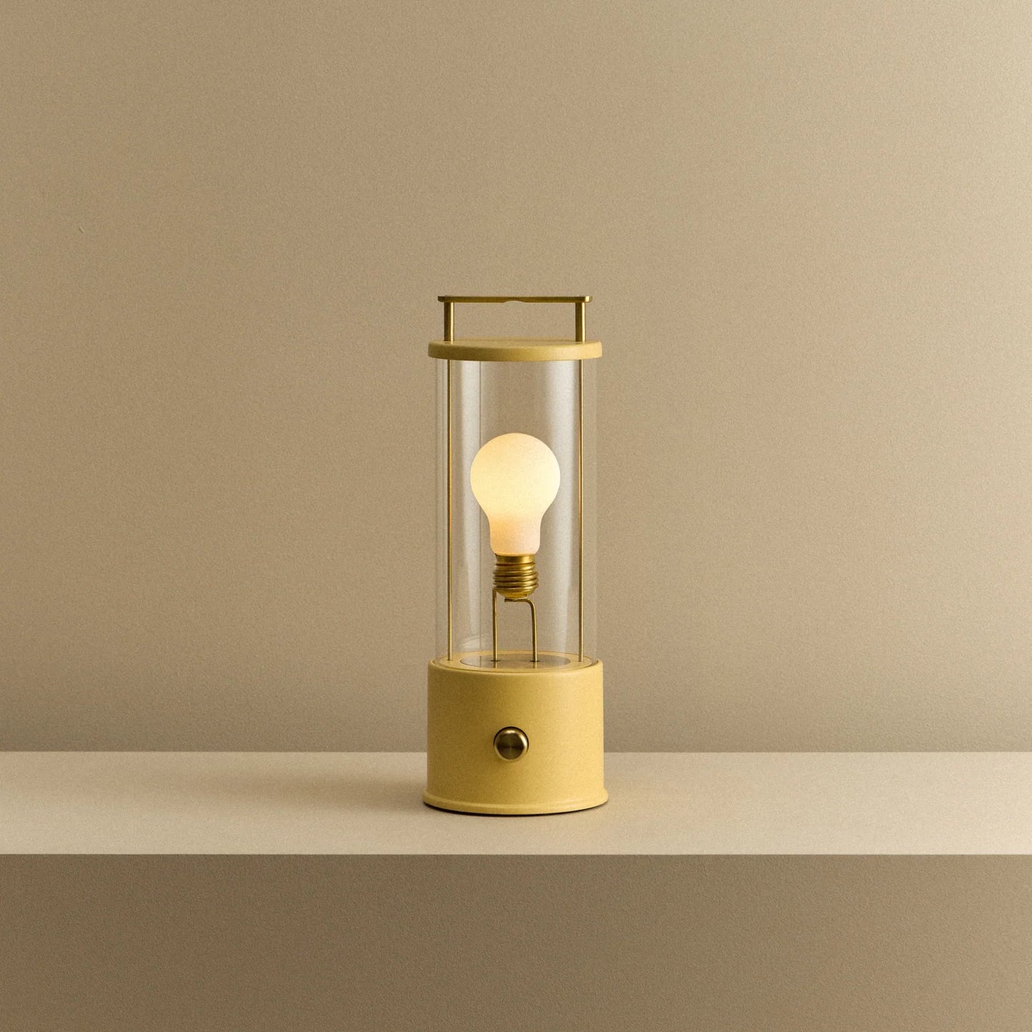 The Muse 2.0 Portable Lamp in Posset Yellow