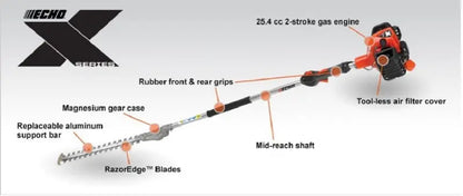 X Series 25.4 cc 2-Stroke Gas Engine Hedge Trimmer