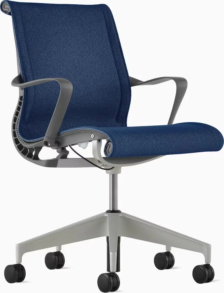 Setu Chair with Armrests  Flexible Kinetic Support &amp; Four-Way Adjustable Arms