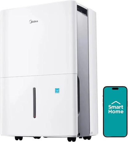 50-Pint Energy Star Certified Dehumidifier  Covers Up to 4,500 Sq. Ft., Reusable Filter