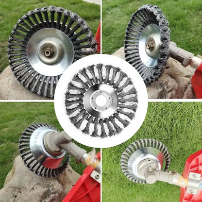 Heavy-Duty Wire Grass Trimmer Head  Unbreakable Replacement Mowing Spool