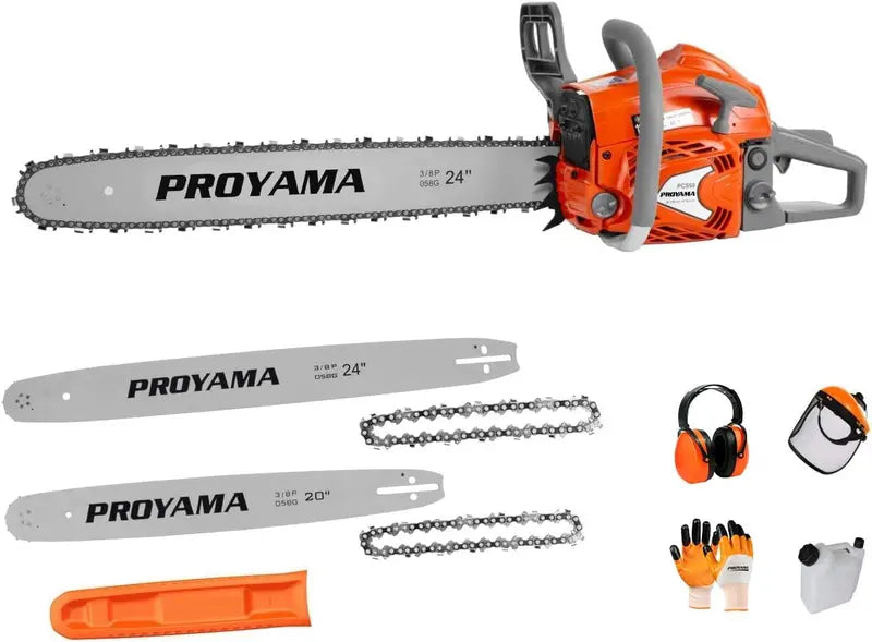 12-Inch 26cc Top-Handle Gas Chainsaw  Lightweight Petrol-Powered Tool for Precision Tree and Branch Cutting