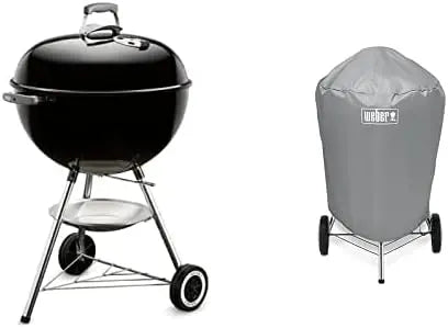 Weber Original Kettle 22-Inch Charcoal Grill — Iconic Dome Design, Durable Steel Construction, Classic Grilling Experience
