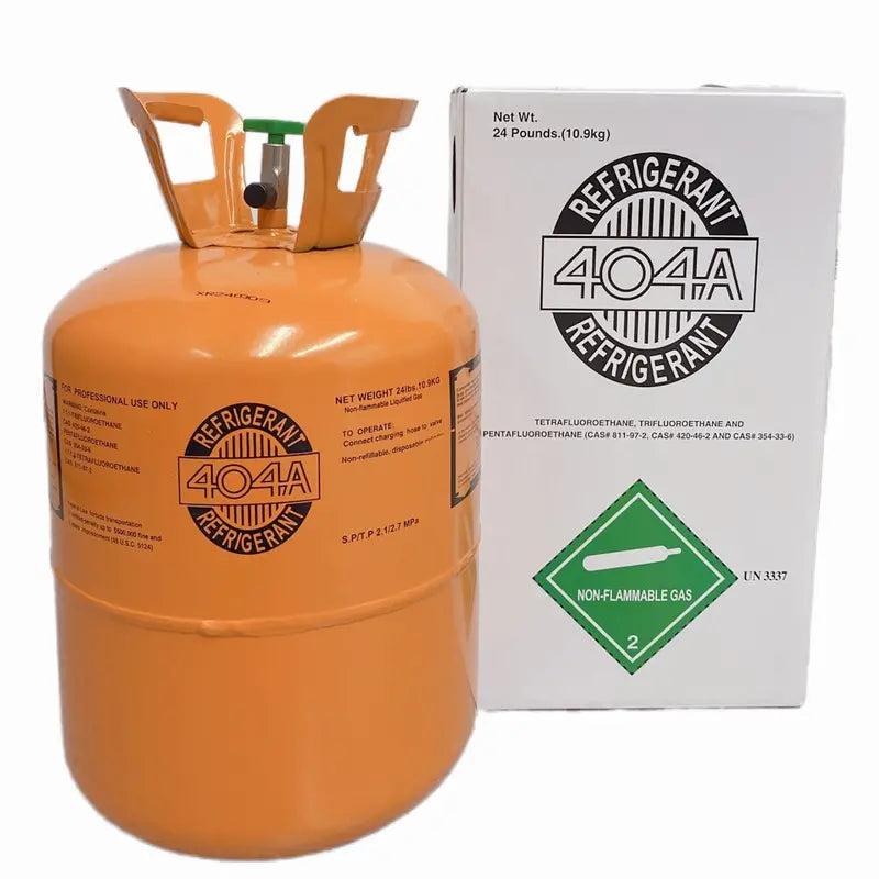 24 lb R404A Refrigerant Cylinder  Standard Charge for Walk-In Coolers & Freezers