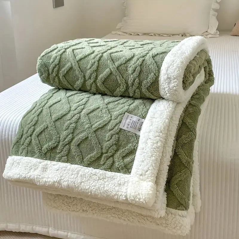 All-Season Reversible Throw Blanket for Living Room & Bedroom