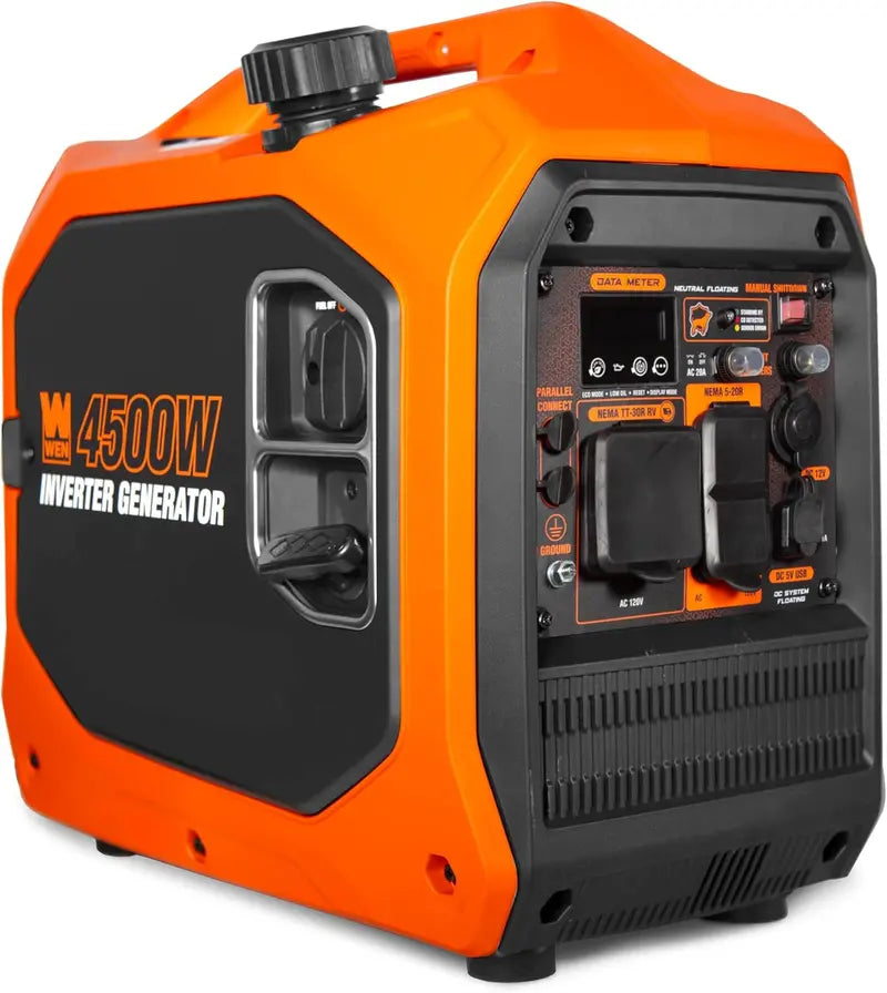 WEN 3600-Watt Dual-Fuel Inverter Generator  Lightweight, RV-Ready Portable Power Source